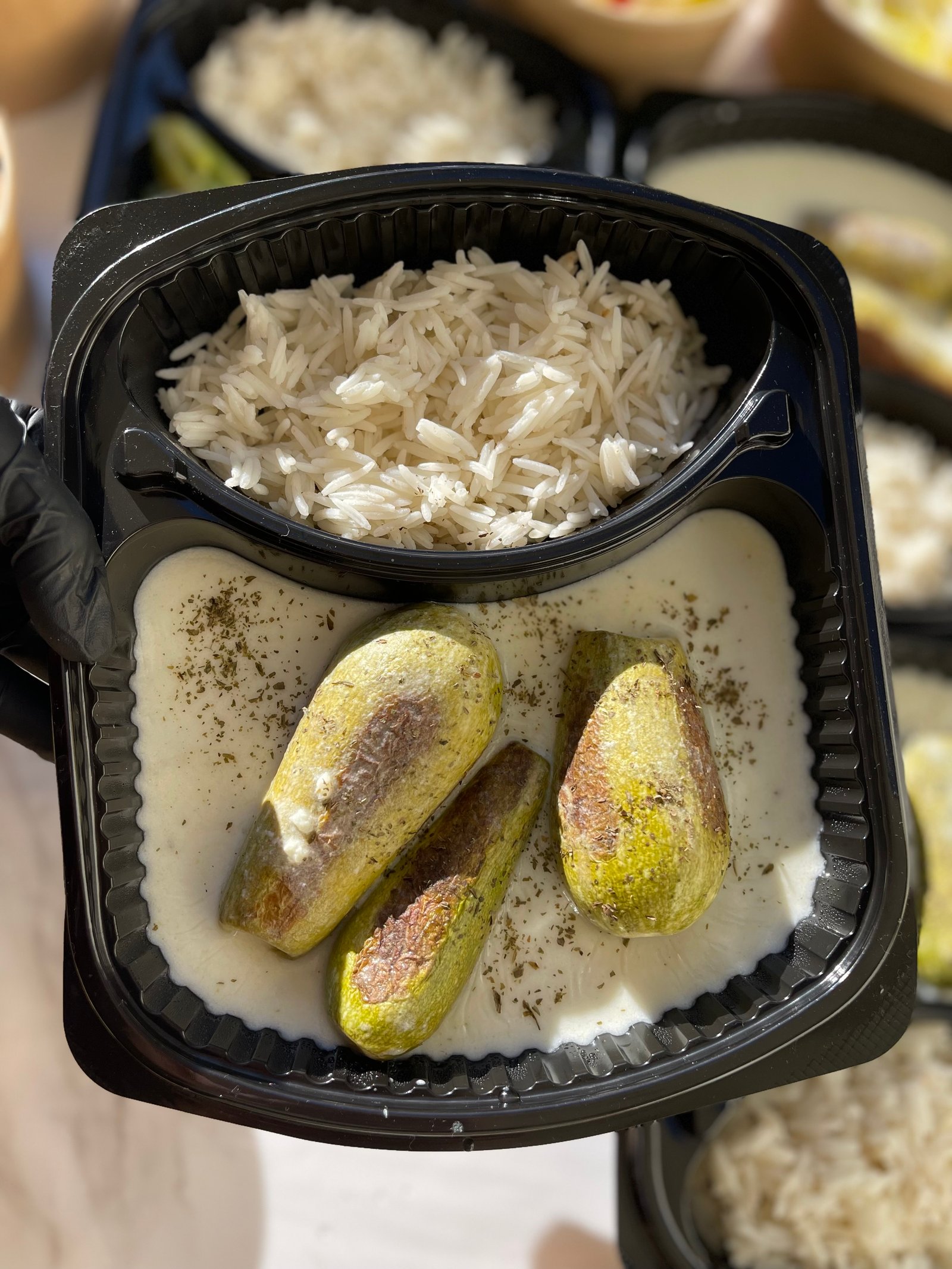 750 cc plate of koussa & laban 